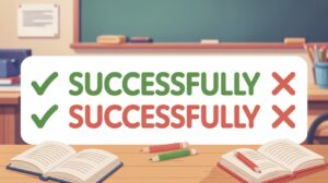 Successfully Or Succesfully