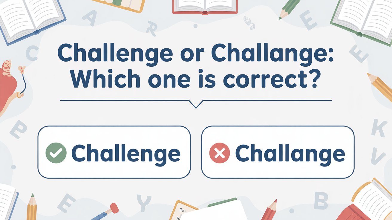 Challenge or Challange