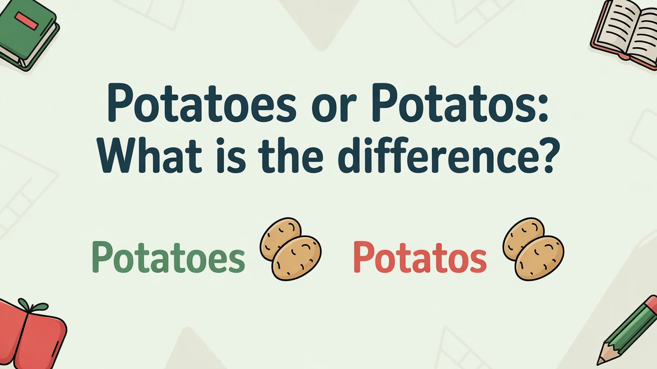 potatoes or potatos