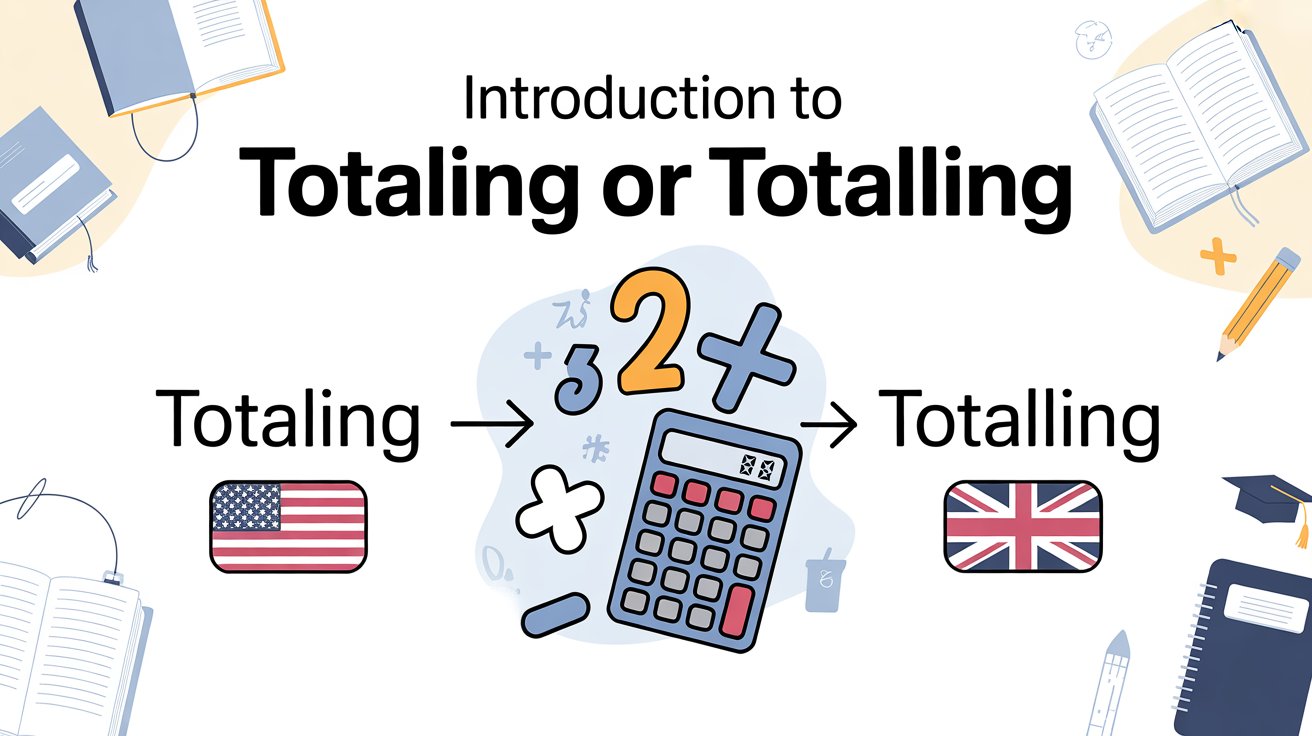 Totaling or Totalling