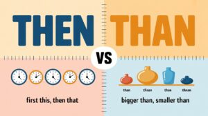 Then vs Than